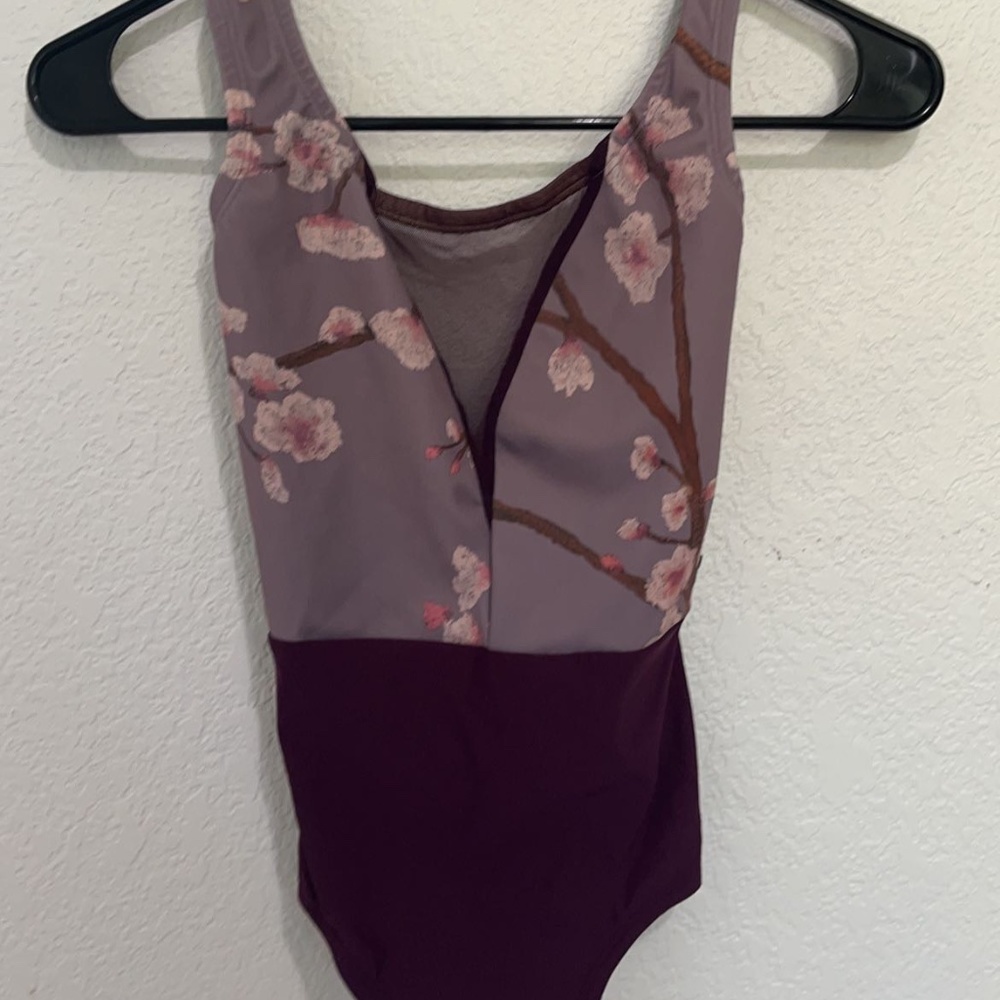 Luckyleo cherry blossom leotard